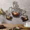 4 Pieces Metal Coffee Cup Wall Decor Coffee Bar Decor Coffee Decor Cafe Themed Wall Art Decoration Vintage Coffee Cup Wall Signs for kitchen decorations wall Coffee Shop Restaurant Lounge Decorations